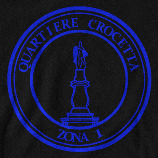 MAGLIETTA CROCETTA (ZONA 1) NERAZZURRA