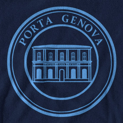 MAGLIETTA PORTA GENOVA NERAZZURRA