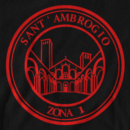 MAGLIETTA SANT'AMBROGIO (ZONA 1) ROSSONERA