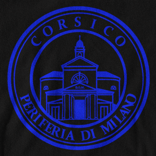 MAGLIETTA CORSICO NERAZZURRA - PERIFERIA DI MILANO
